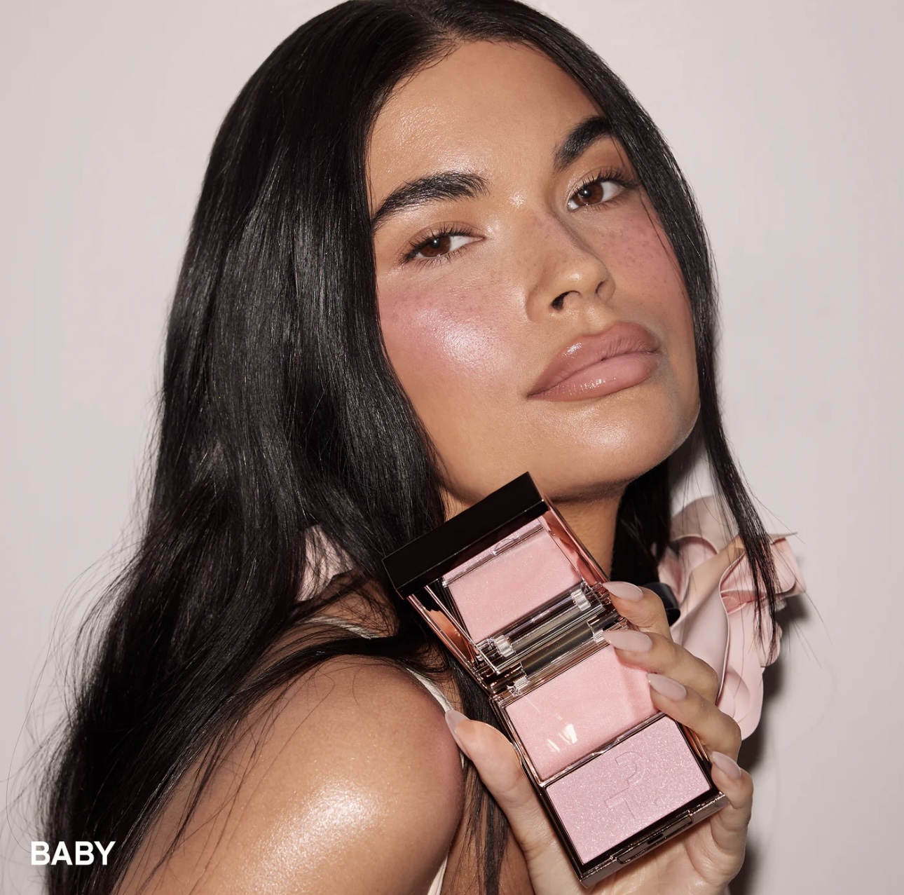 PATRICK TA MAJOR GLOW CREME &amp; POWDER LIGHT REFLECTING TRANSLUCENT HIGHLIGHTER DUO BABY