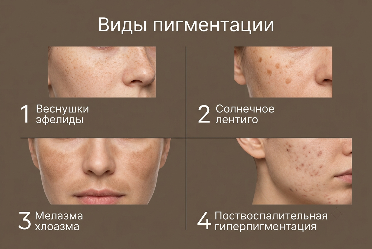 Виды пигментации