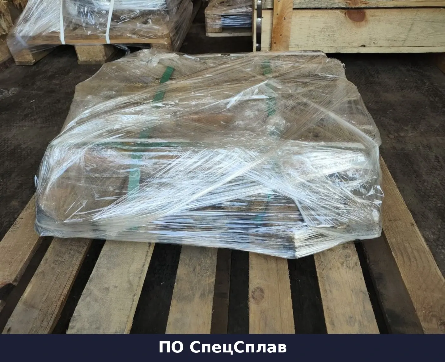 Латунь ЛК1 в чушках упакована для отправки в Казахстан