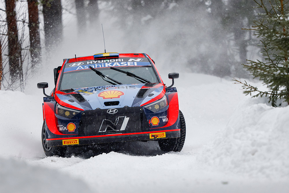 Оливер Сольберг и Эллиот Эдмондсон, Hyundai i20 N Rally1 (ALZ WR 901), ралли Швеция 2022
