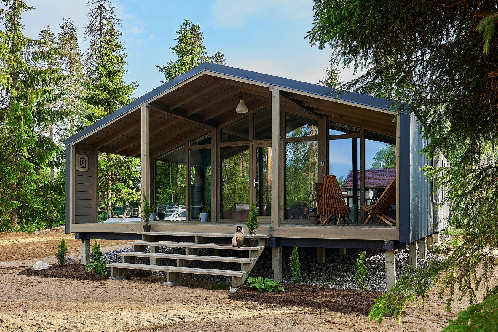 Модульные дома с террасой в Гулькевичей Модульные дома с террасой в Гулькевичей