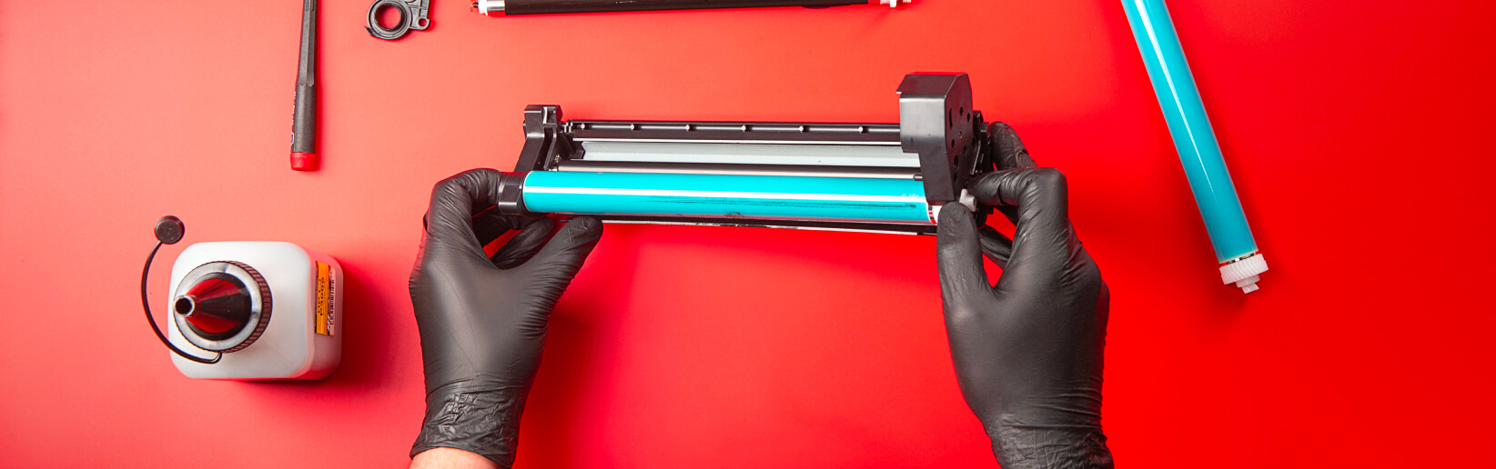 картридж принтера в разборе