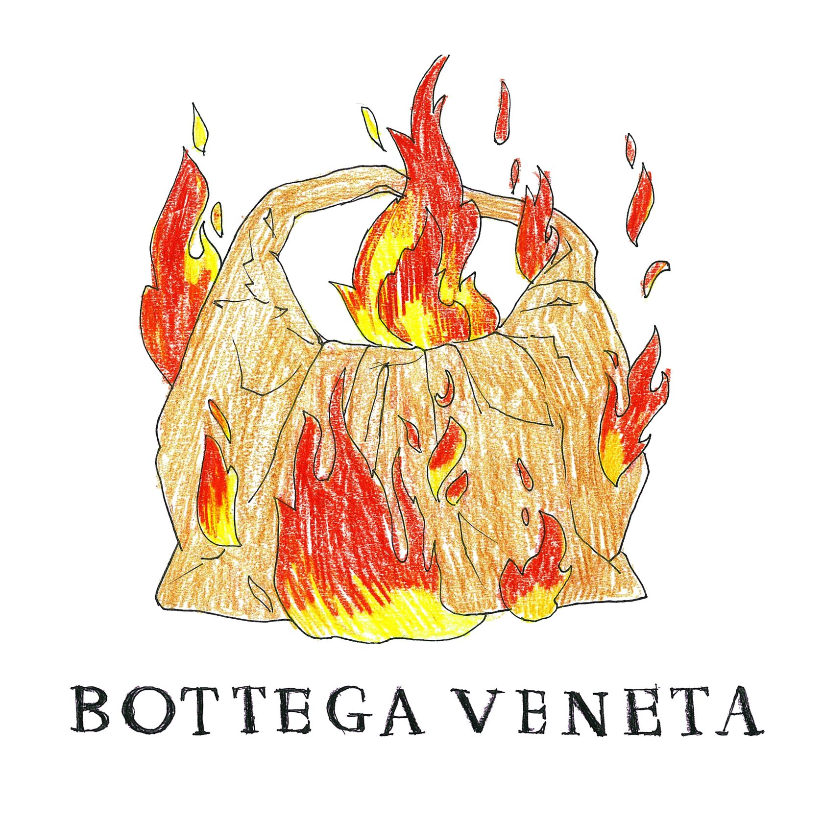 bottega Veneta new paper bag