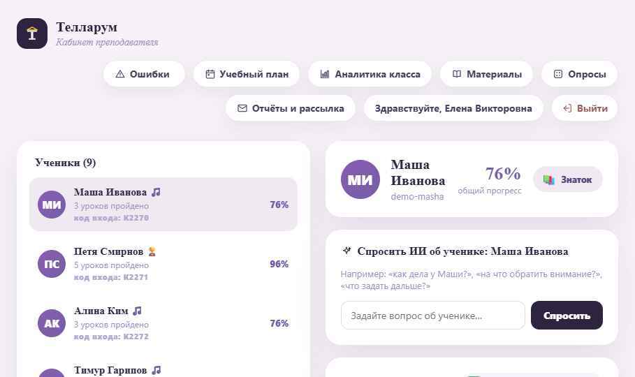Кабинет учителя