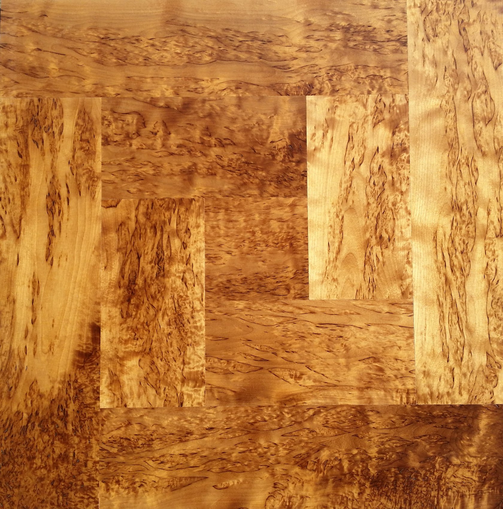 Модульный паркет карельская береза