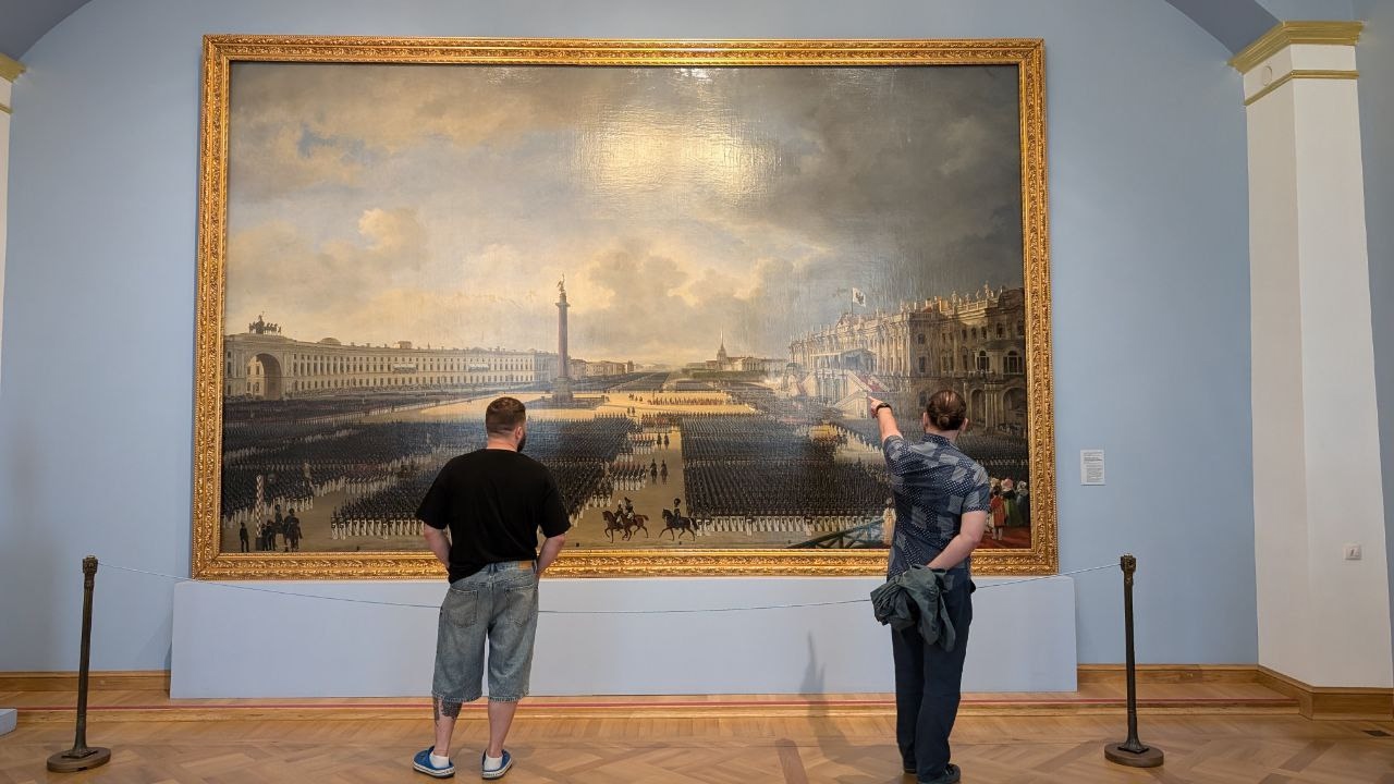 Фотография из Михайловского (Инженерного) замка в Петербурге