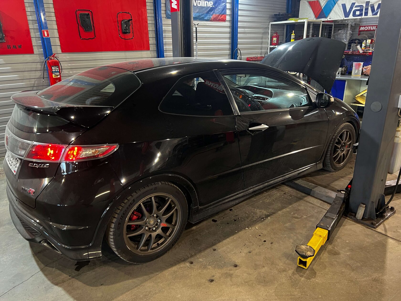 Проверка антифриза Honda Civic 5D рефрактометром