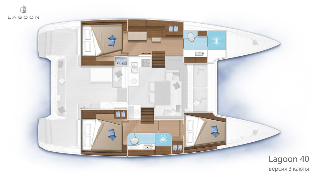 Катамаран 42. Катамаран 42