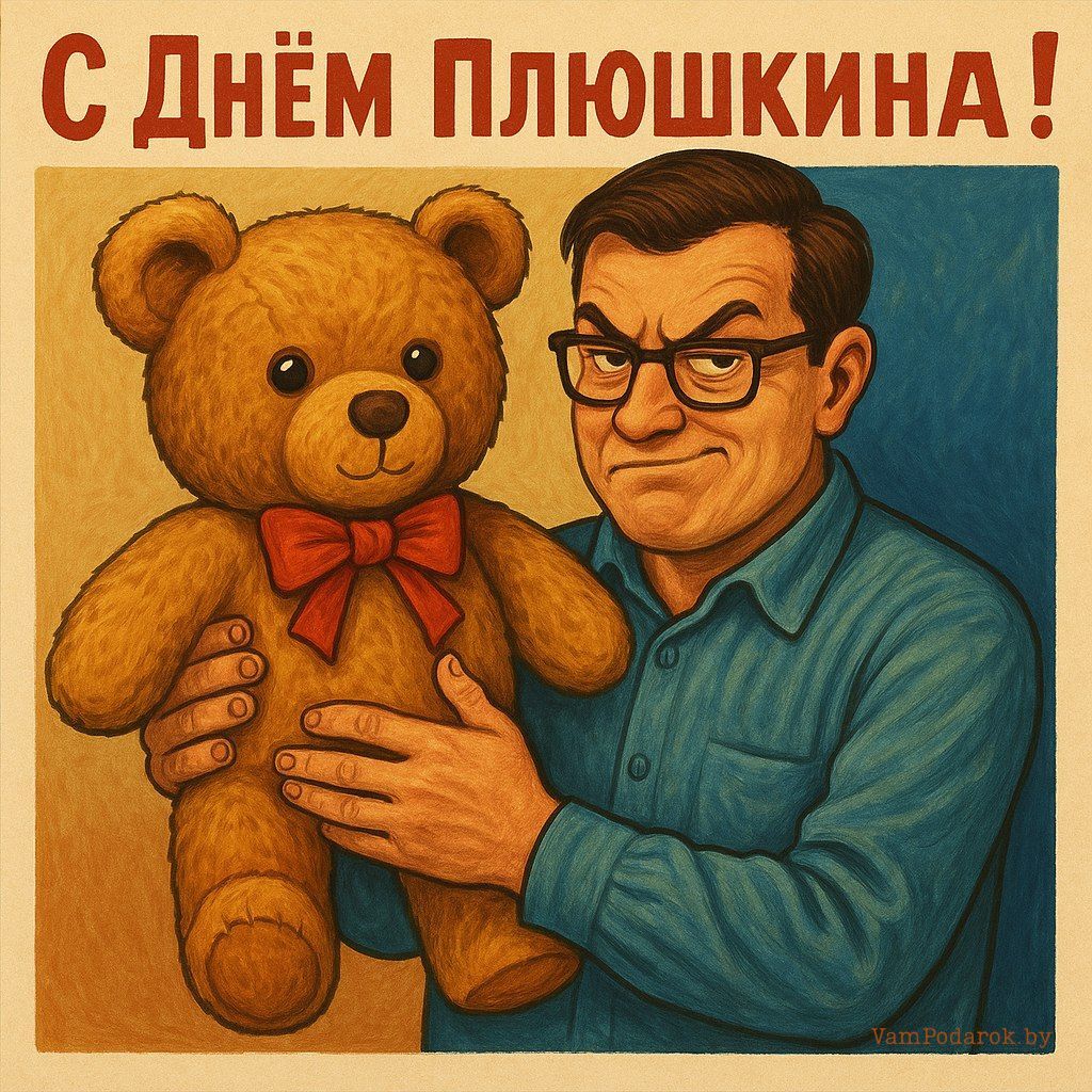 17 мая – День плюшкина - открытка