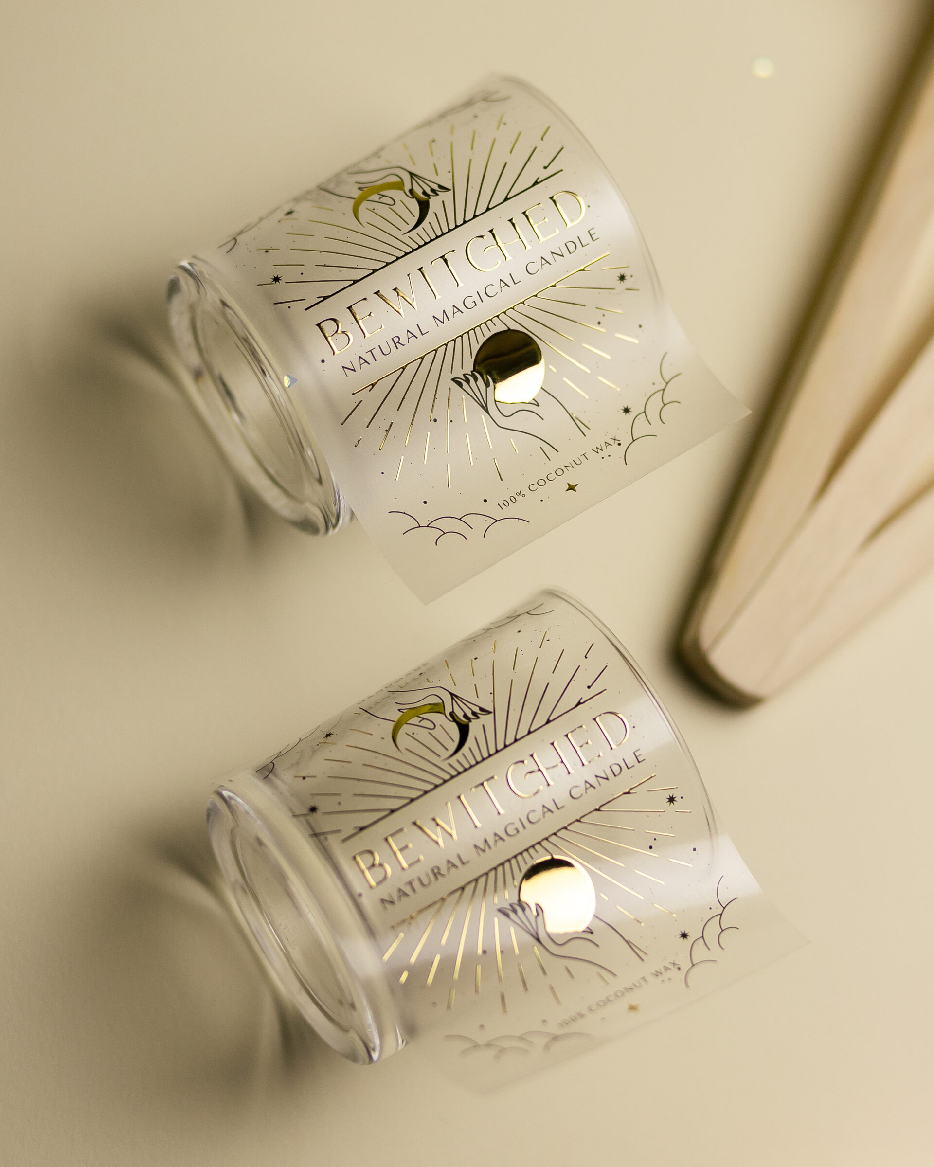 Наклейки и этикетки для свечей - заказать изготовление и печать с ...