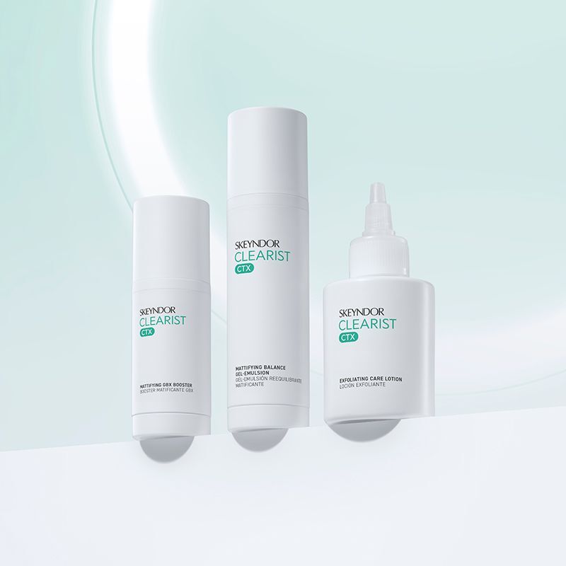 Продукти от линията Clearist CTX  на марката Skeyndor