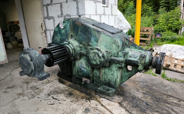 Ремонт редуктора весом 2 тонны