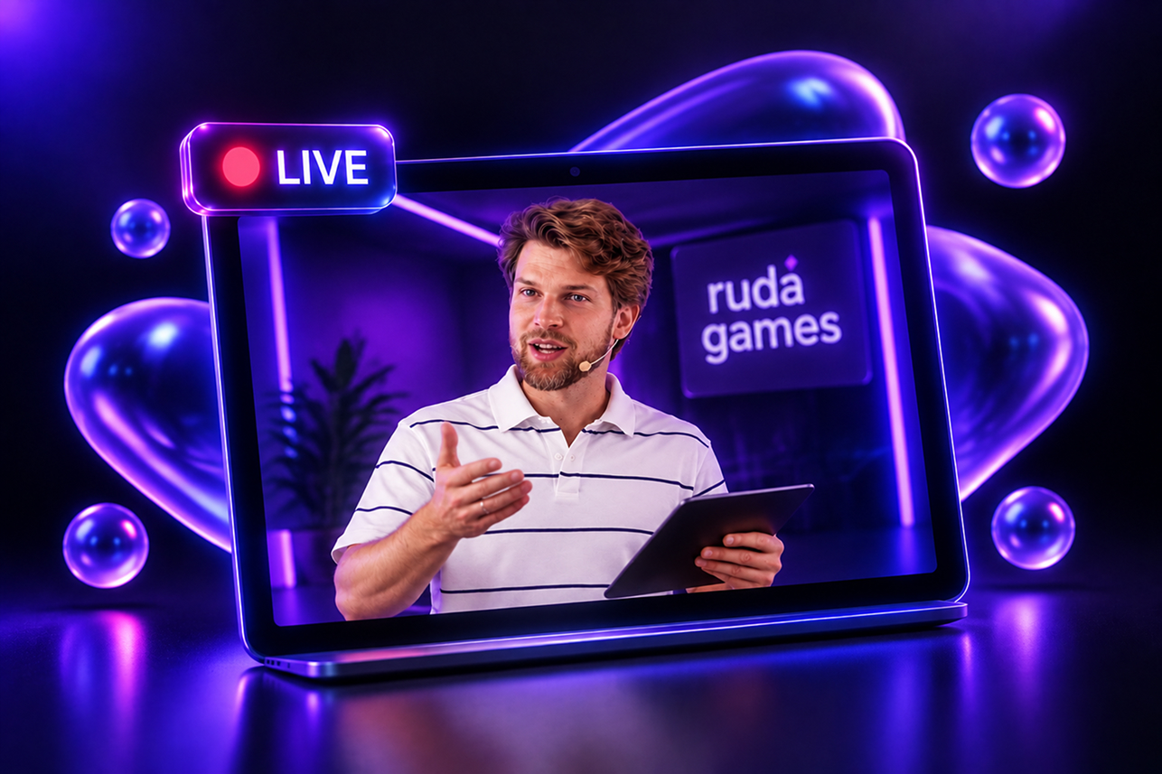 Ведущий онлайн-игры Ruda Games