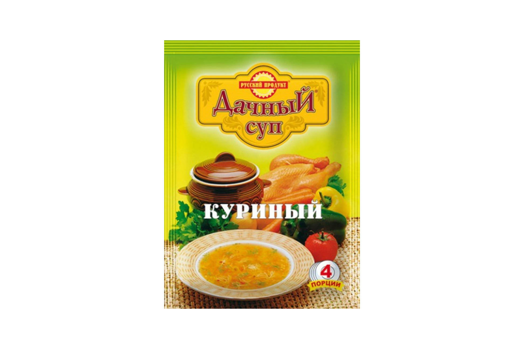 Суп дачный куриный русский продукт рецепт