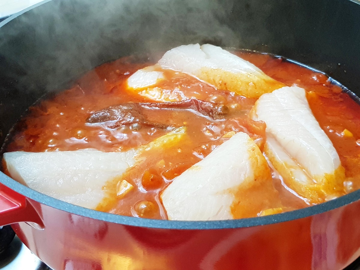 Рыба по-мароккански