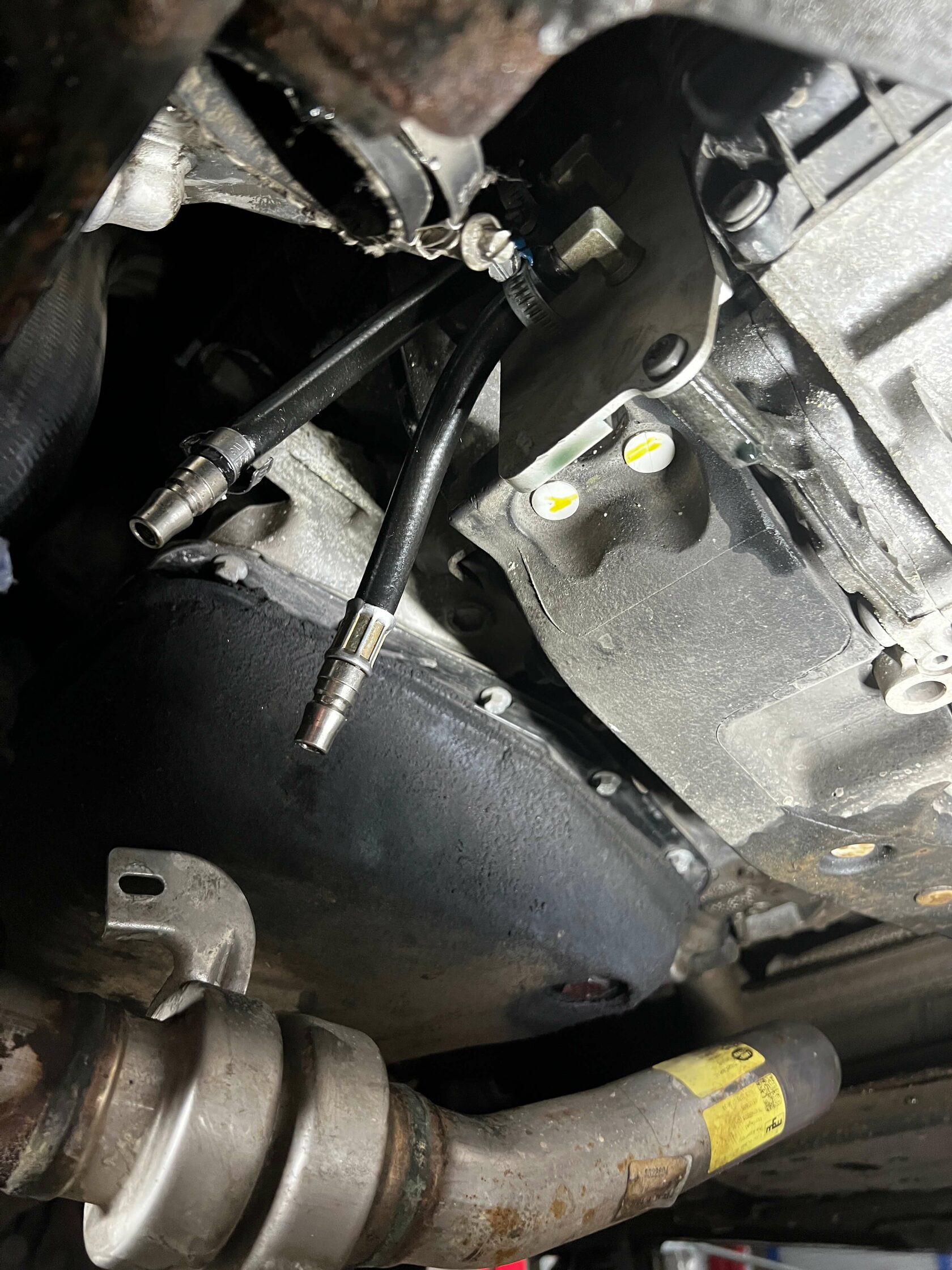 Демонтаж теплообменника АКПП ZF