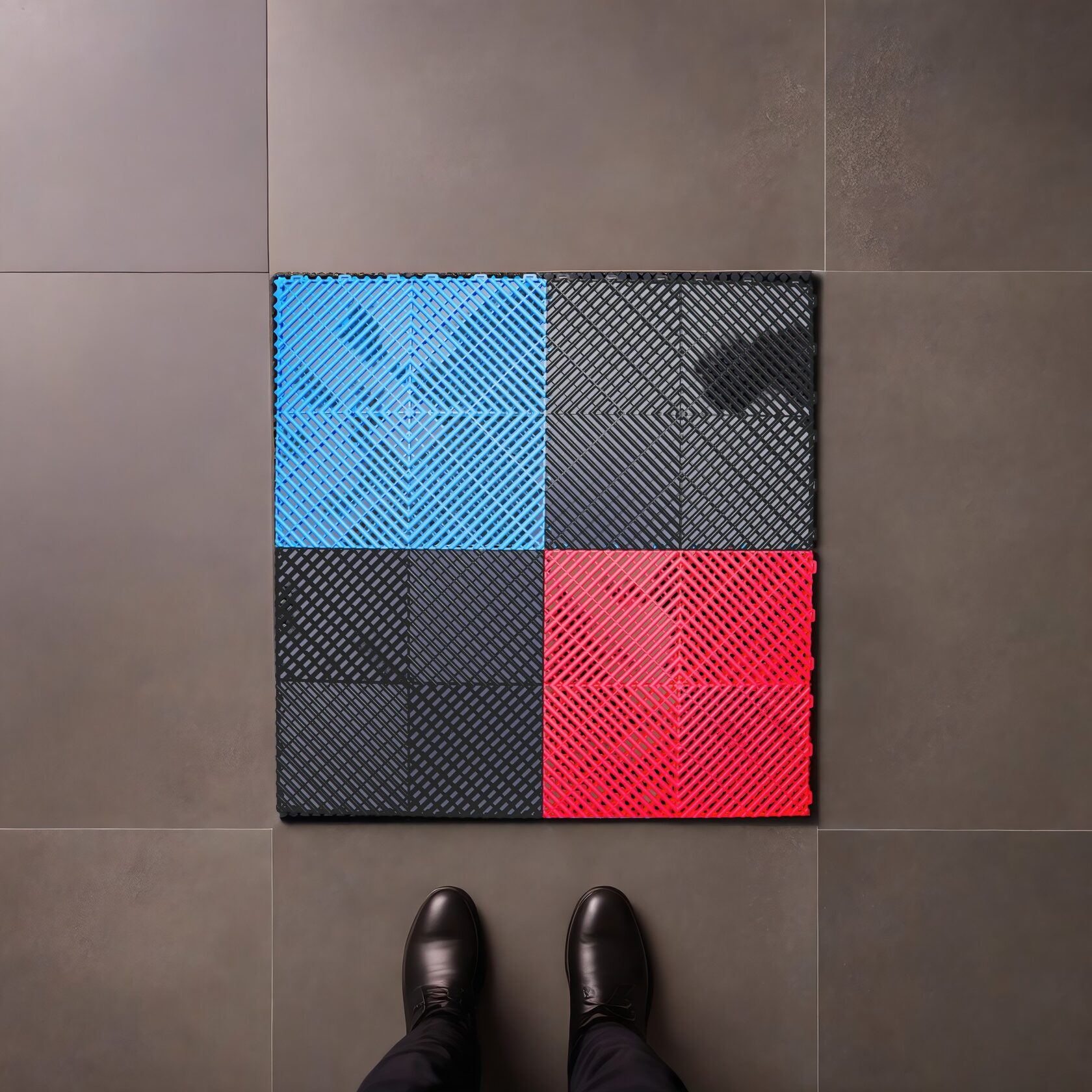 Прочное модульное покрытие для гаражей, складов и спортзалов – надёжный ...