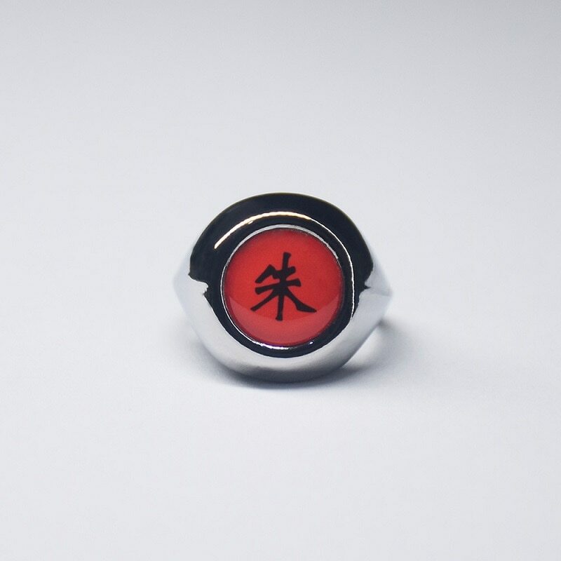 Кольцо Акацуки Итачи (朱, шу) - алая птица стихии огня купить