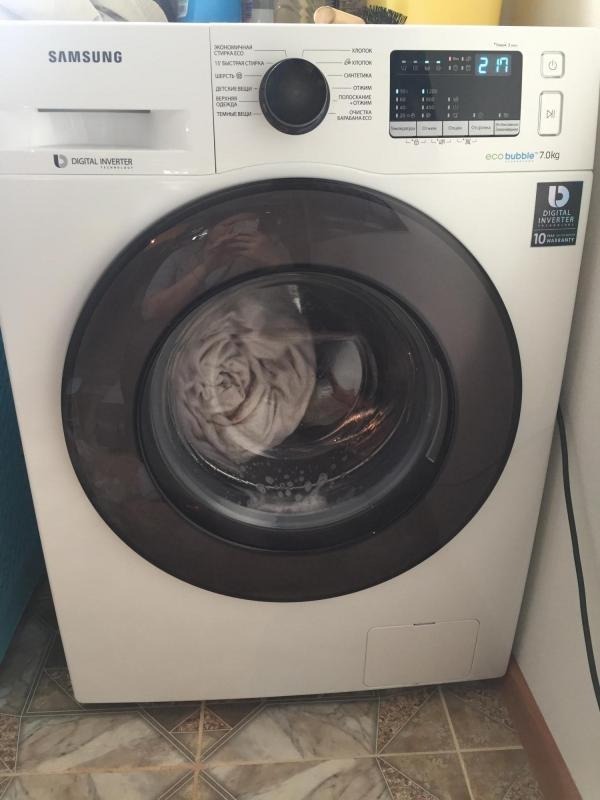 Отчет Samsung WW70J4260NW