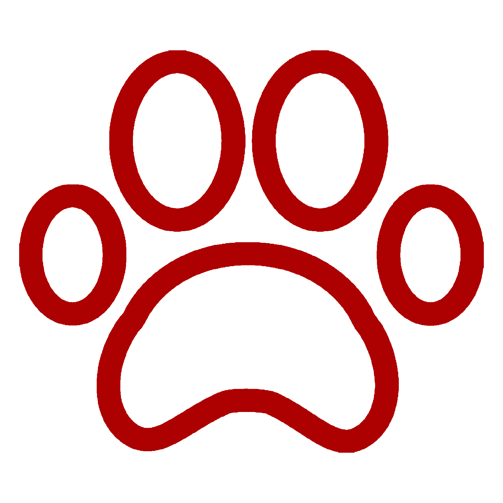 Кошачий след вектор