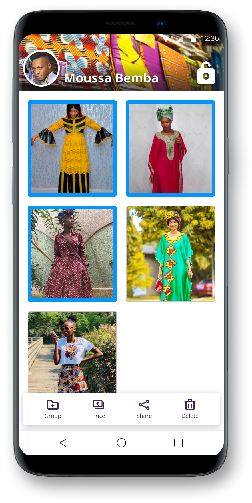 Thumbnail image of African Puzzle mobile app