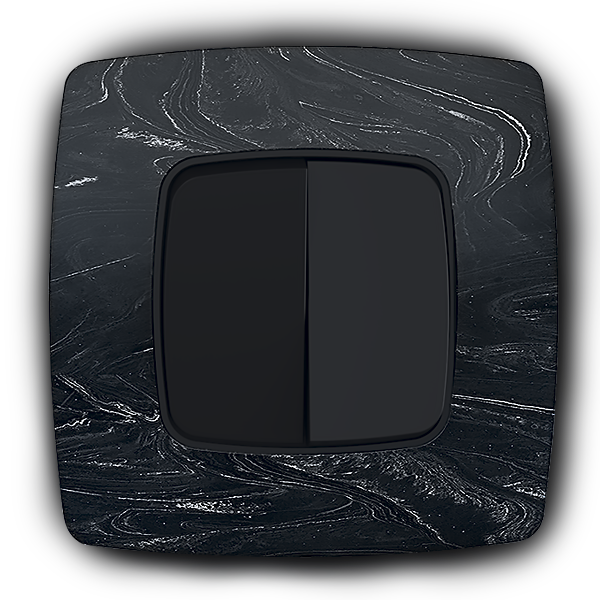 Выключатель из мрамора серии Omega от Ambrella volt