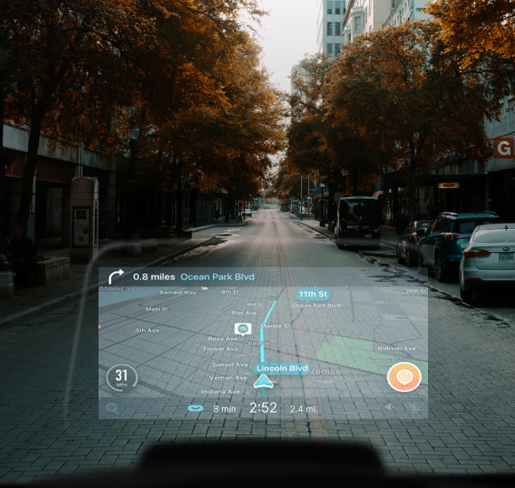 HUDrive™ Smart Display - The Best OBD2 Head Up Display For Any Car