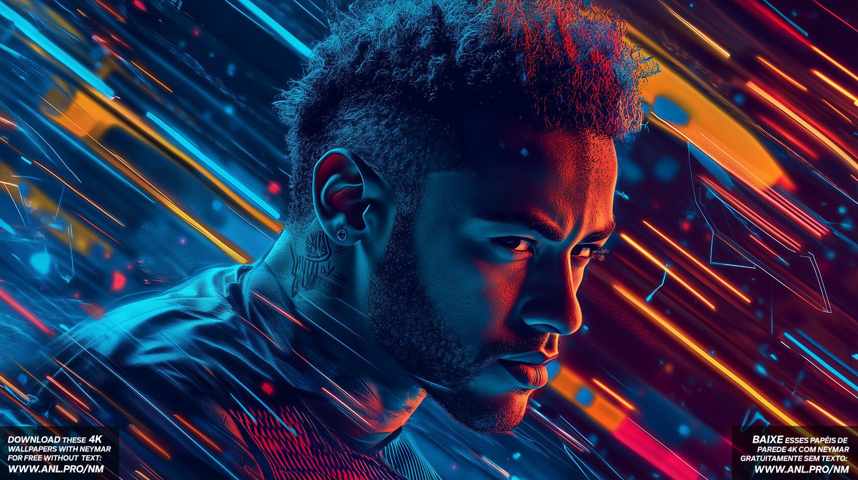 Neymar Jr. papéis de parede para pc 4k 2k 1080p