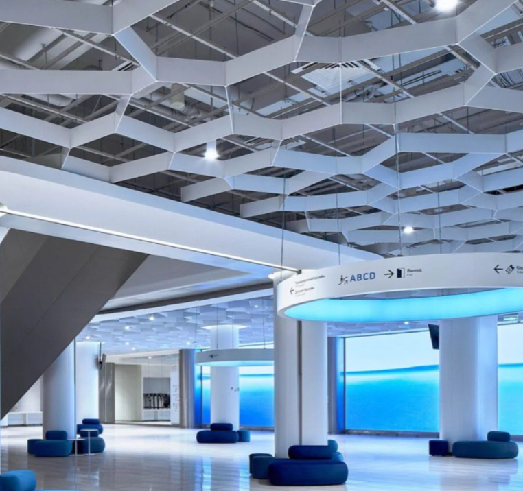 “OPTIMUS” easily removable ceiling on a single platform