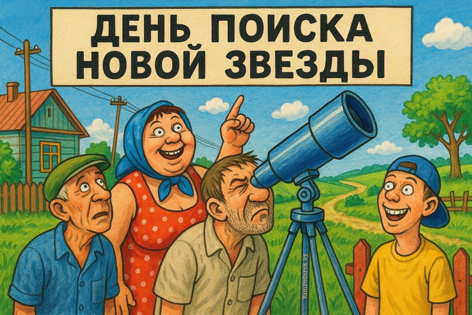 День поиска новой звезды – иллюстрация