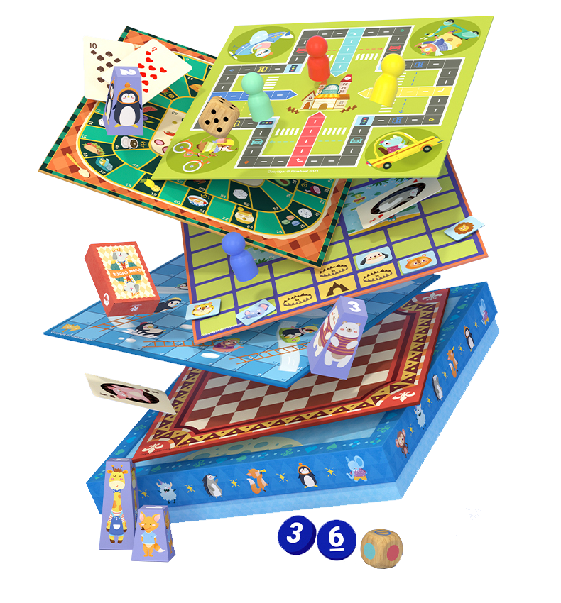 Производство настольных игр из картона в СПб - TEMApack