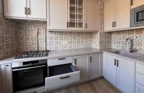 Кухня Фреда в цвете Экрю фото 5