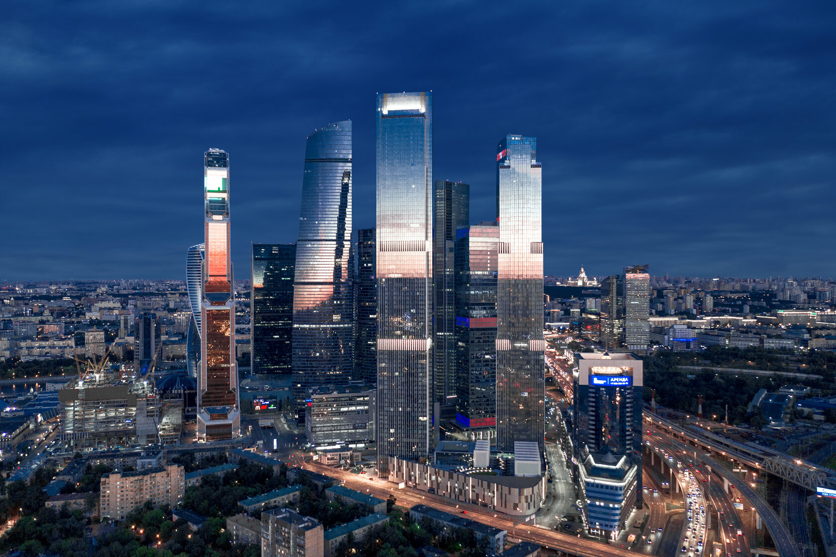 башня neva towers москва сити