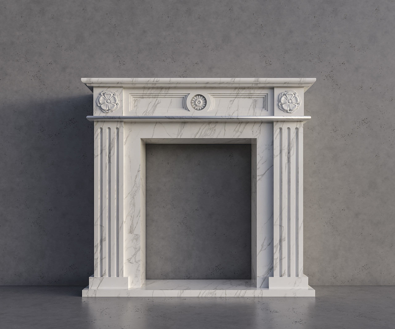 Камин из мрамора в Минске купить недорого