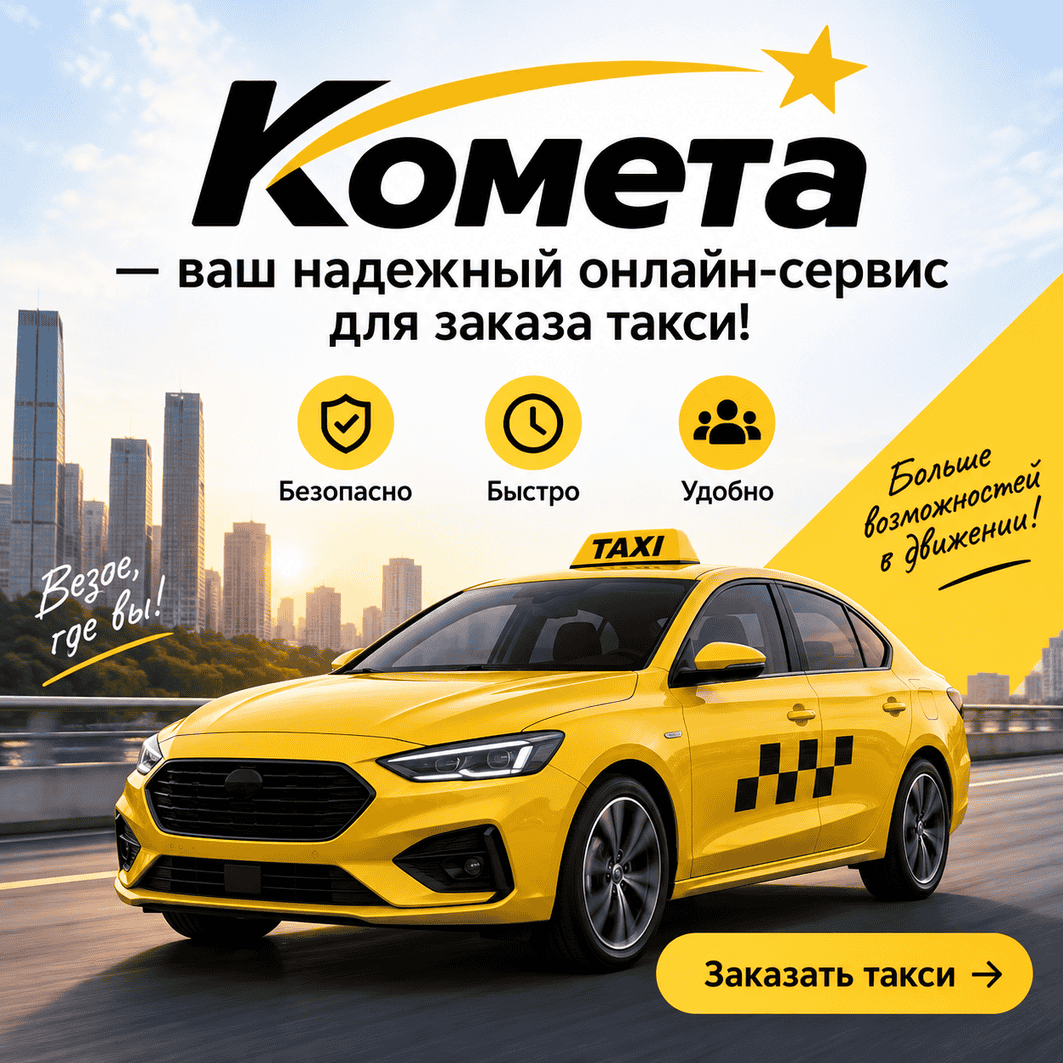  Такси Комета 