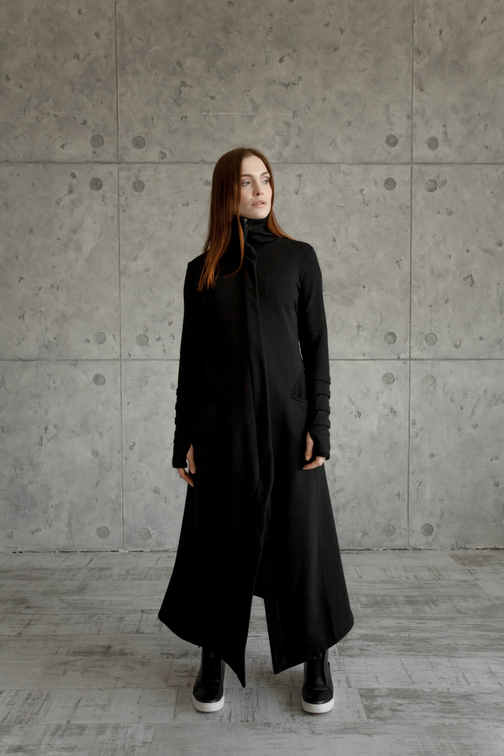 Фрак УНИКАЛЬНЫЙ черный - XS - Черный