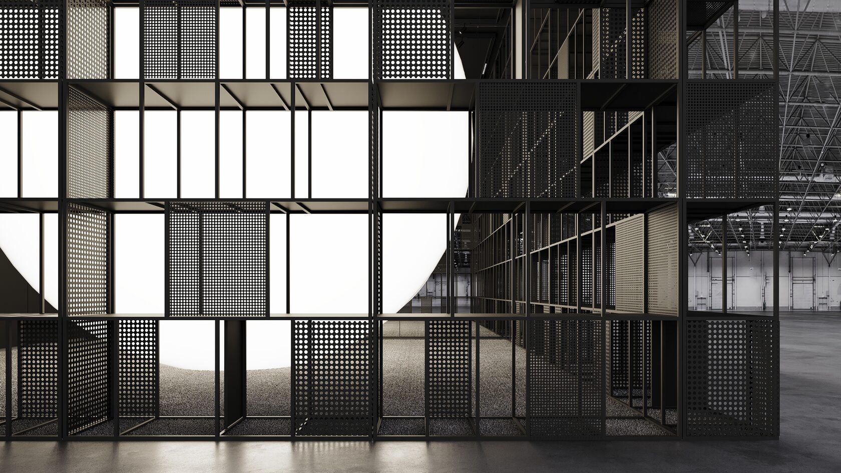 Стеллаж MindFrame бренда LightCon, Федор Ращевский, Solo