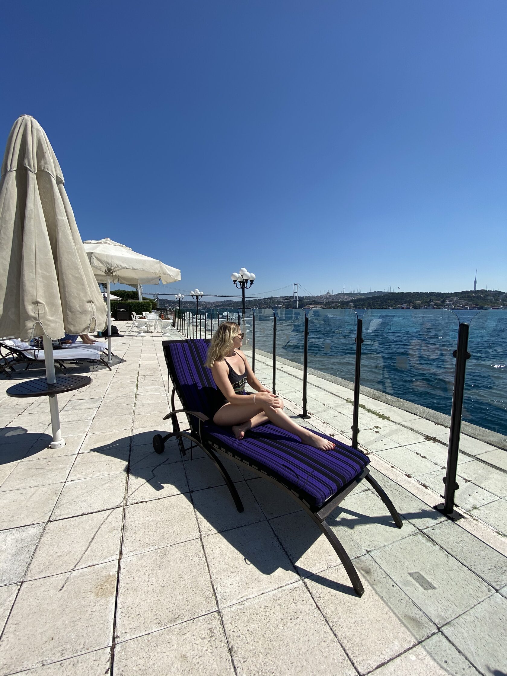 Maria at Çırağan Palace Kempinski