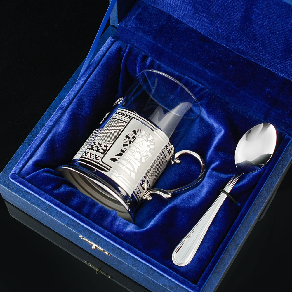 Корпоративные подстаканники Верность традициям - "Арт-Грани"