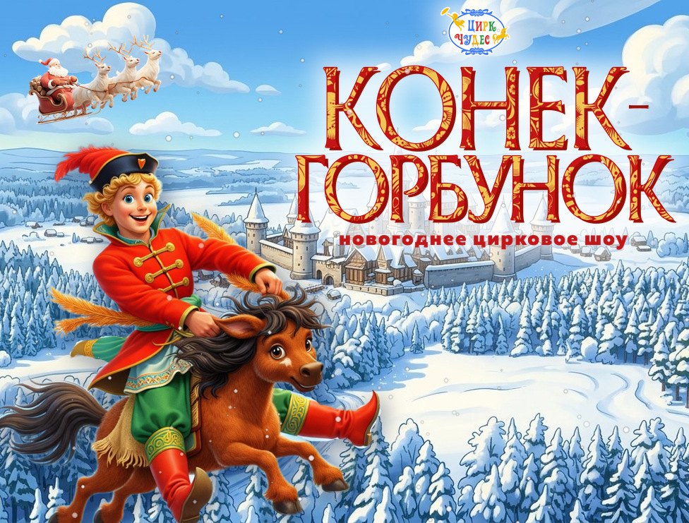 Новогоднее шоу «Конёк-Горбунок» — Цирк Чудес