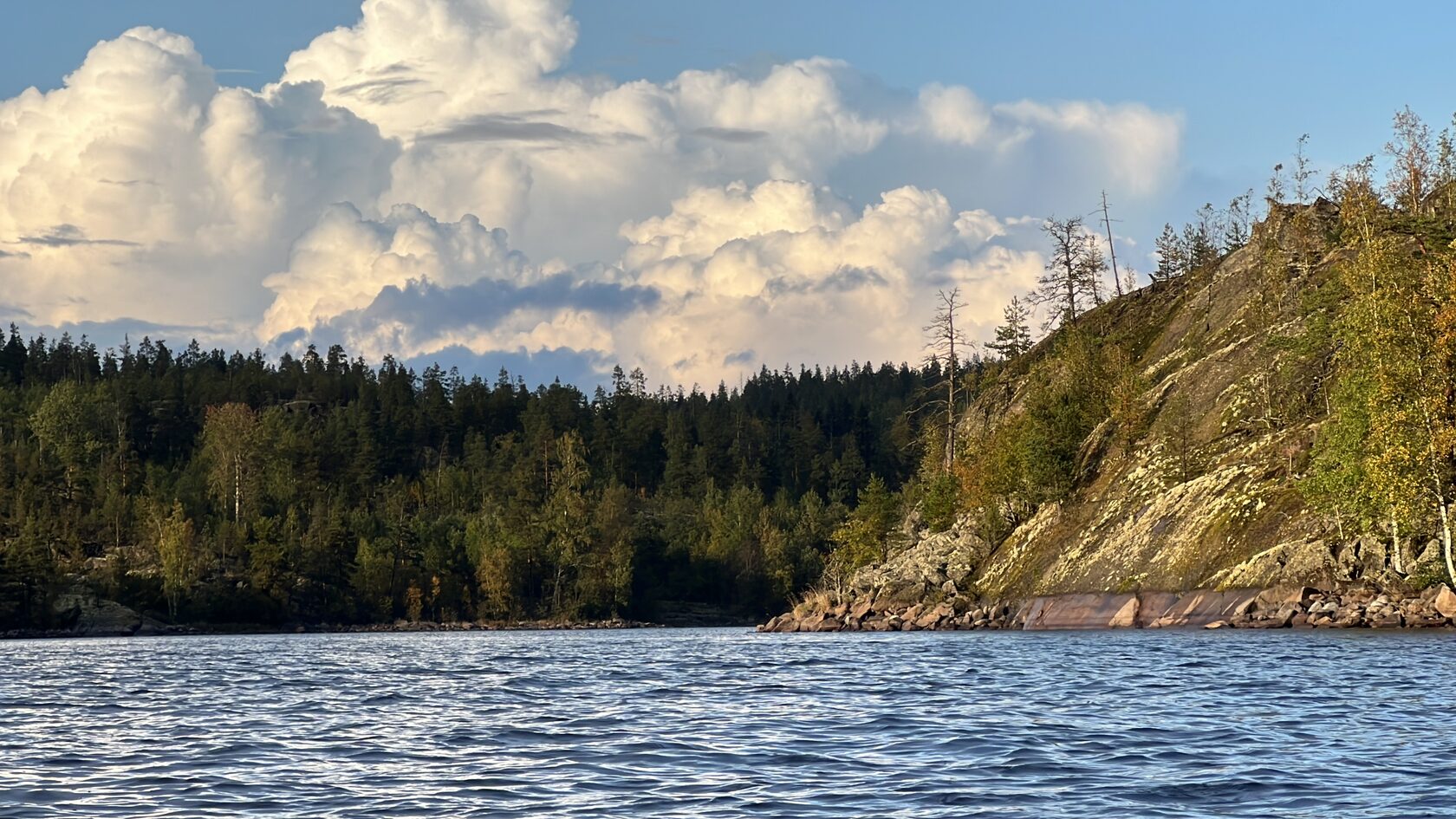 Губа Чупа и берега Белого моря