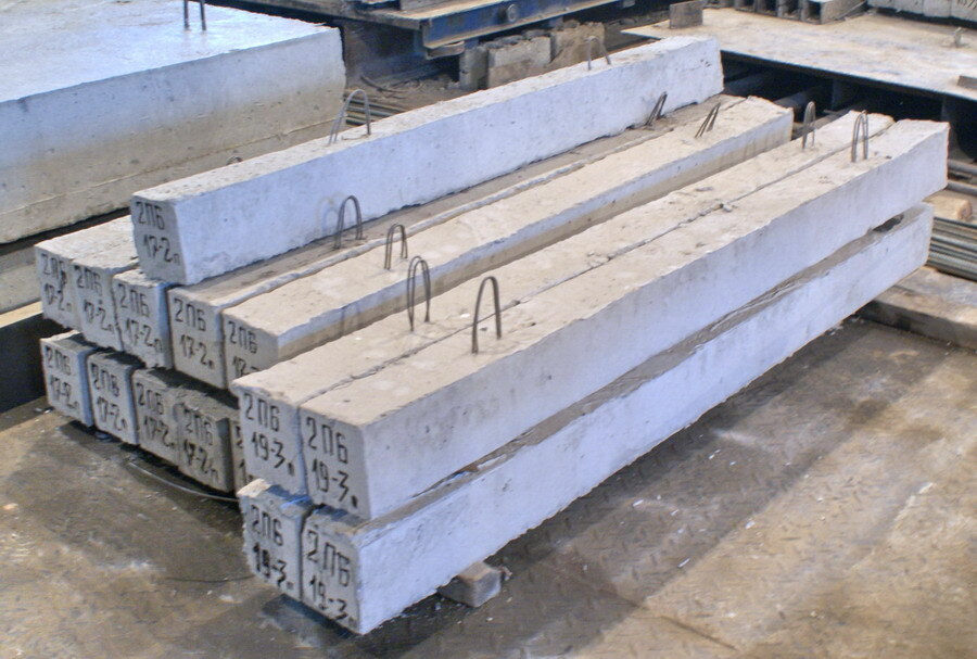 ЖБИ перемычки и балки