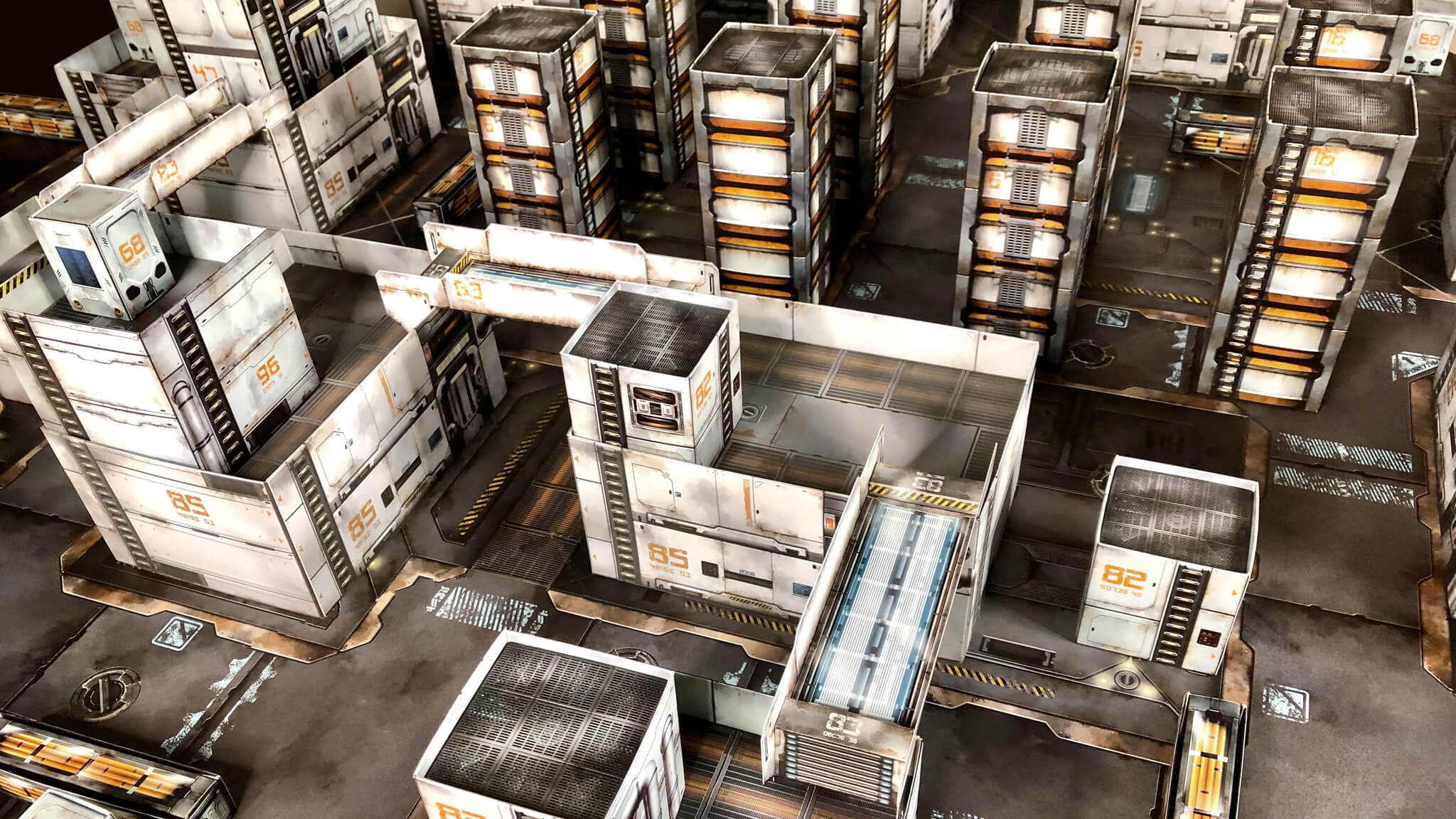 Turning a Cardboard City Into a Warhammer 40K Terrain : 12 Steps