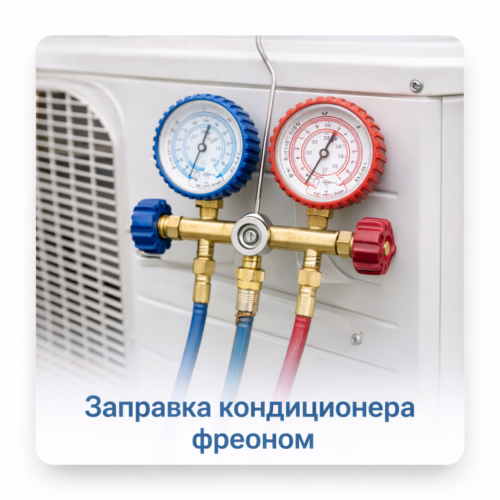 Заправка фреоном
