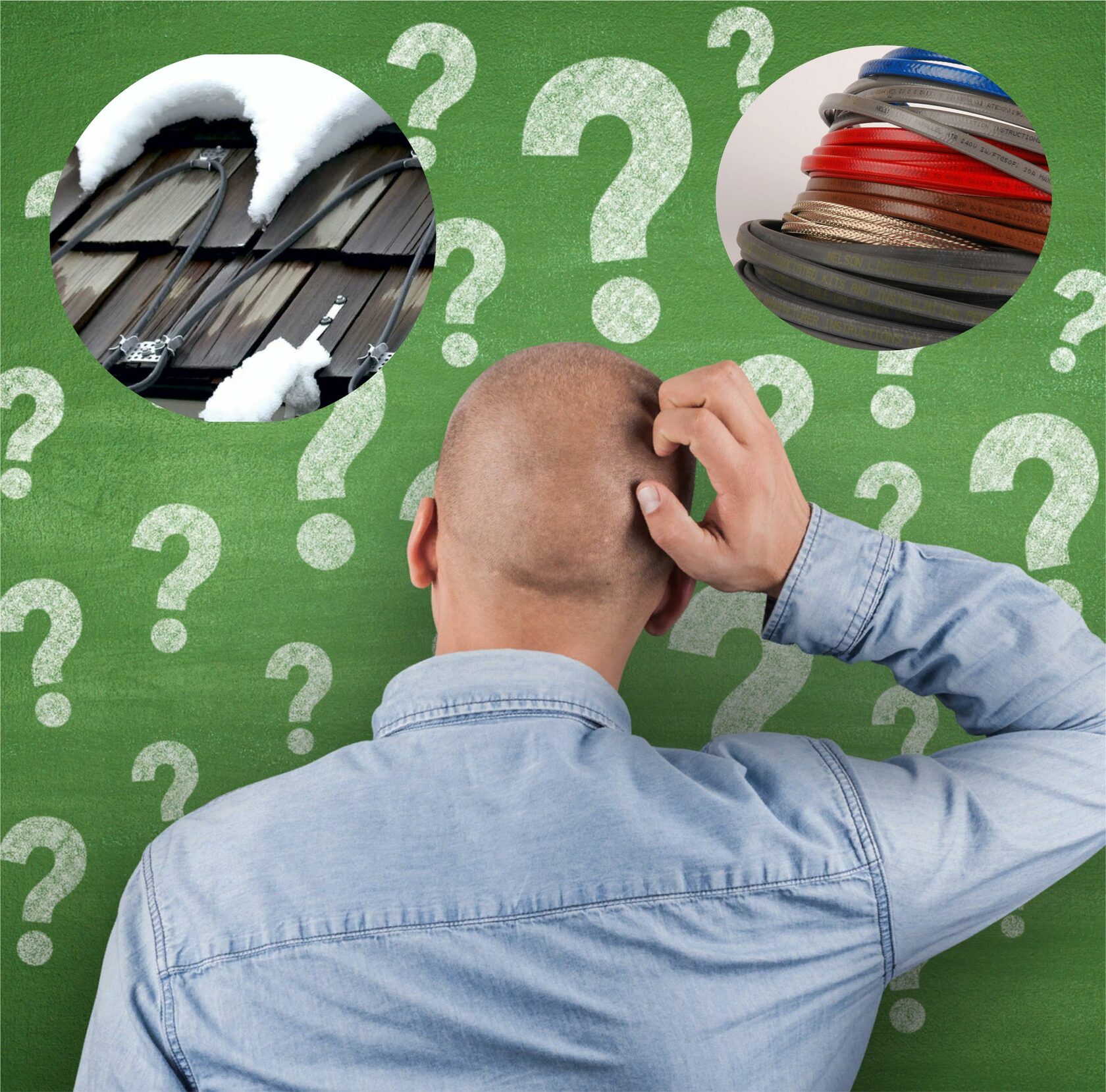 Частые вопросы про электрообогрев кровли и водостоков