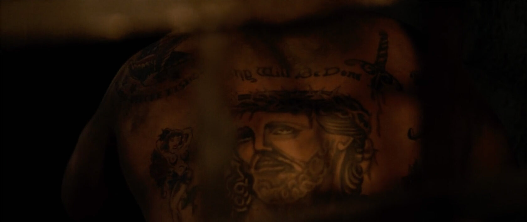 Остров Проклятых Очень Крупный план Деталь