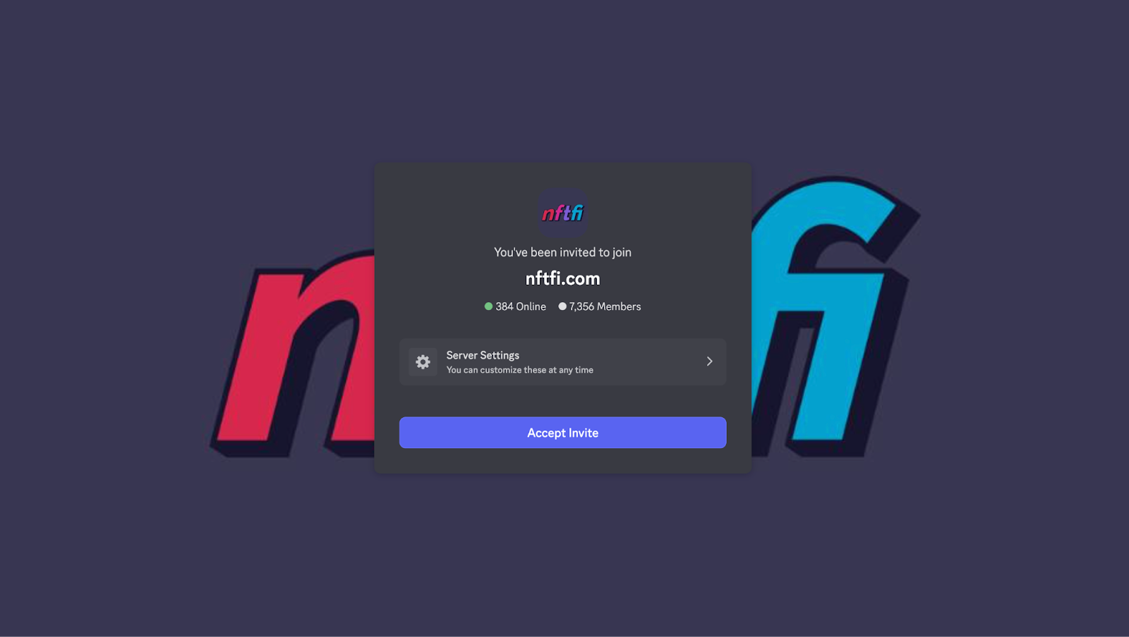 NFTfi Discord server
