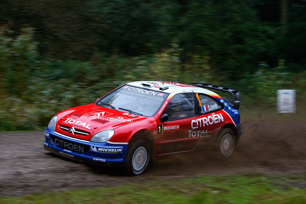 Себастьен Лёб, Citroën Xsara WRC (974 DAM 78), ралли Великобритания 2005/Фото: Citroën Communication