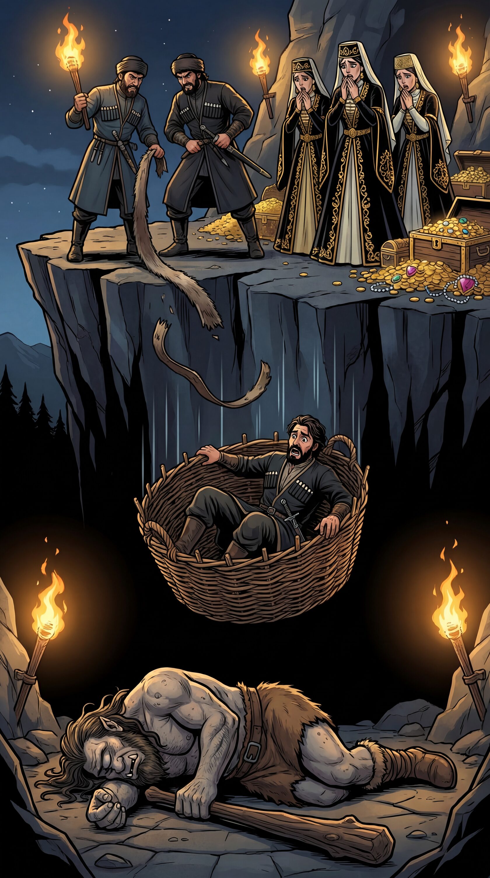 Адыгейские сказки: Батыр, сын медведя