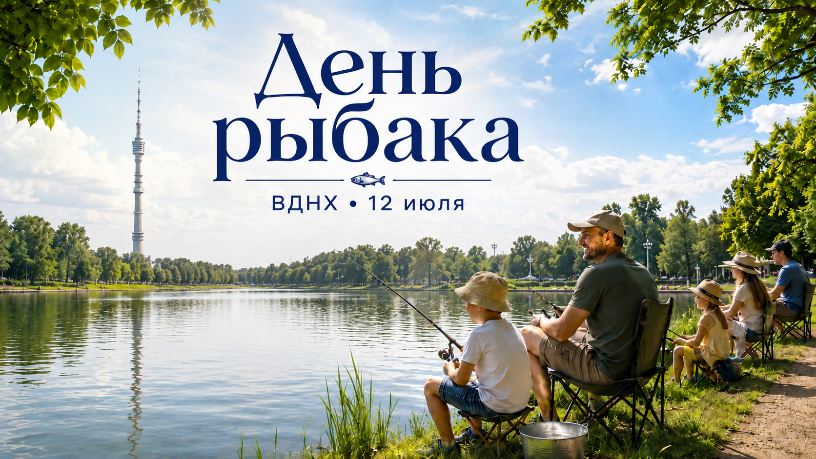 День рыбака на ВДНХ: соревнования, живая музыка и полевая кухня